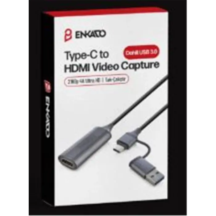 ENKADO EKD-TP46 TYPE-C+USB 3,0 TO HDMI VİDEO CAPTURE (KDO)