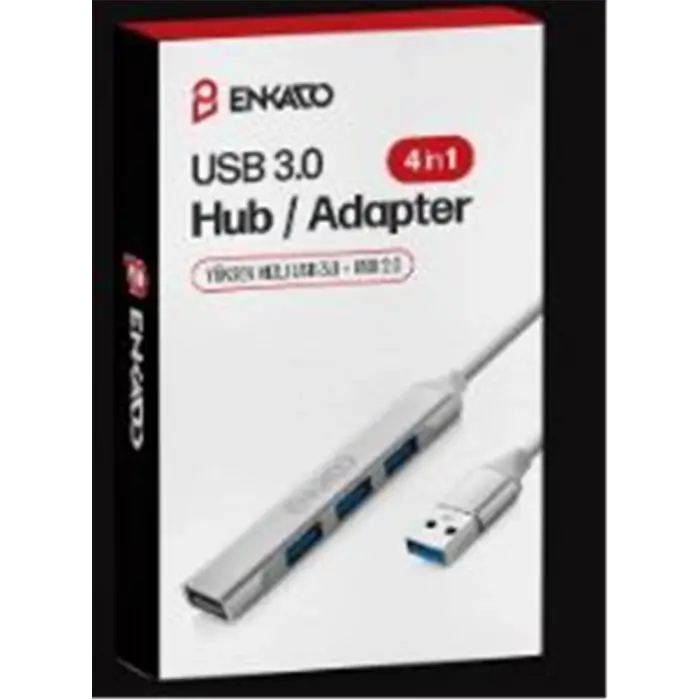 ENKADO EKD-UH60 USB 3.0 TO 4in1 , 1 PORT USB 3.0+3PORT USB 2.0 HUP ADAPTÖR (KDO)