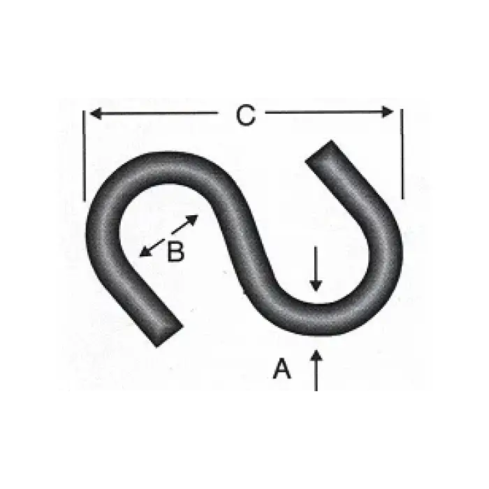 Es - S Kanca 4x80 - 50 Adet