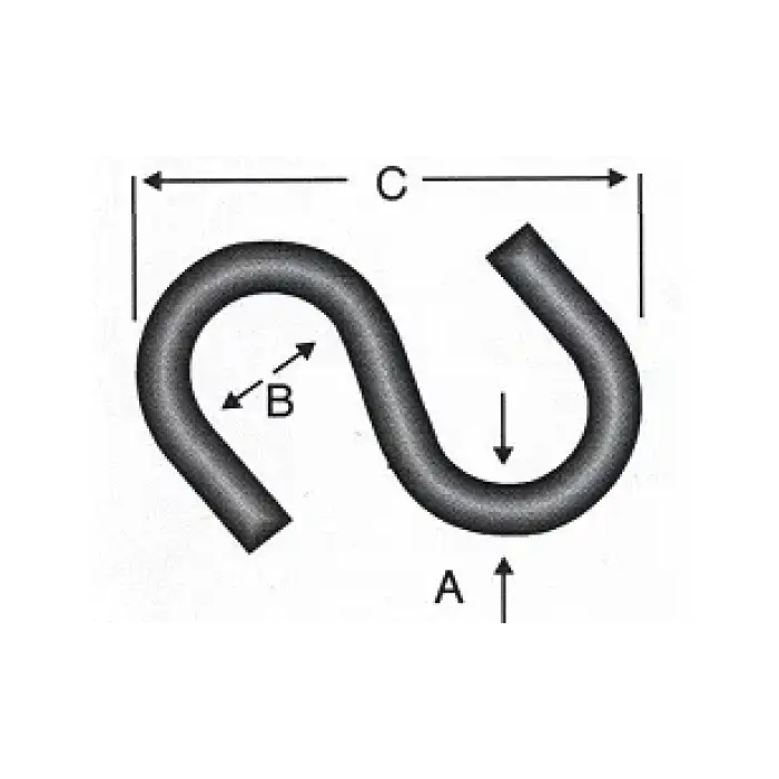 Es - S Kanca Minik 3,25x30 - 200 Adet