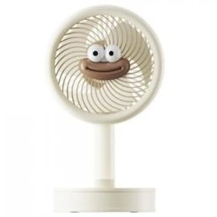 Everest EFN14 Krem 1200mAh 3 Hız Kademeli Masaüstü USB Fan