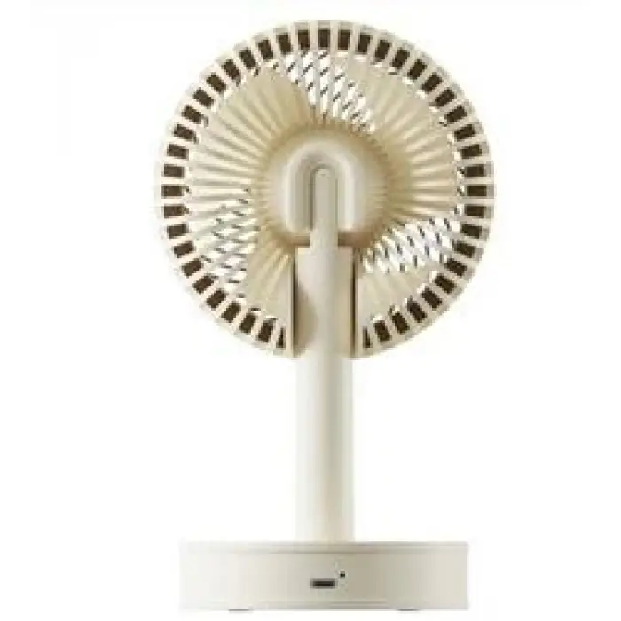 Everest EFN14 Krem 1200mAh 3 Hız Kademeli Masaüstü USB Fan