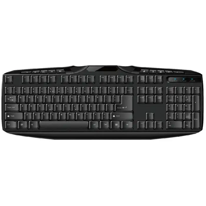 Everest KB-250U Siyah Q Usb Kablolu Multimedya 116 Tuşlu Klavye