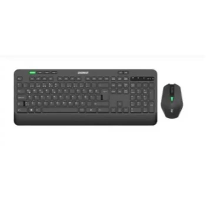 Everest KM-2620 Siyah Usb Sessiz Switch İnce Kablosuz Q Multimedia Klavye + Mouse Set (KDO)