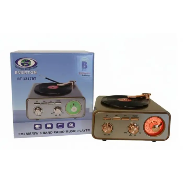 Everton RT-1217bt  Bluetooth Usb-Micro Plak Radyo