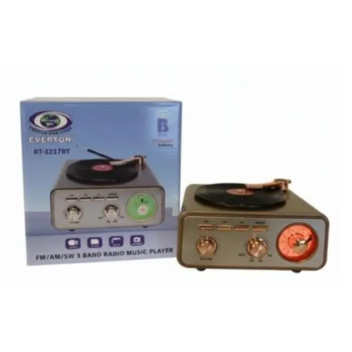 Everton RT-1217bt  Bluetooth Usb-Micro Plak Radyo