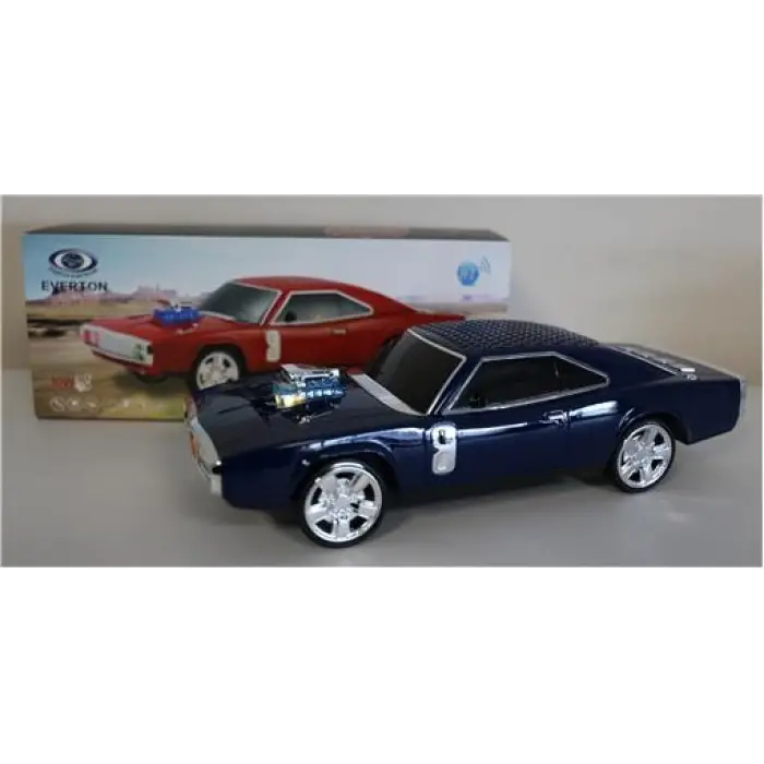 EVERTON RT-1959 Dark Blue  Arabalı  Bluetooth Fm-Usb-Tf-Aux Şarjlı Nostaljik Radyo