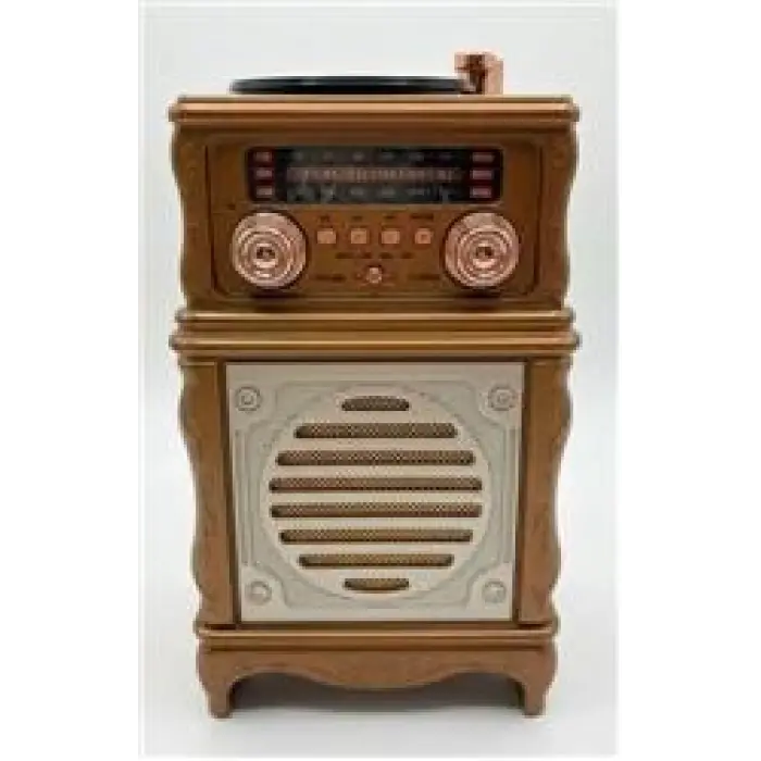 Everton Rt-381  Bluetooth Fm-Usb-Tf-Aux Şarjlı Nostaljik Radyo