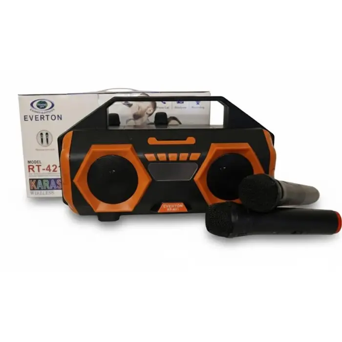 Everton RT-421 Bluetooth-USB-SD-FM Şarjlı  Nostaljik Radyo (KDO)