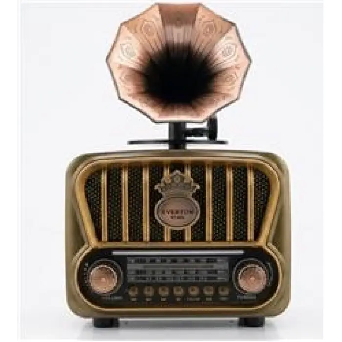 Everton RT-605 Şarjlı,  Nostaljik Radyo( Bluetooth-USB-SD-FM)