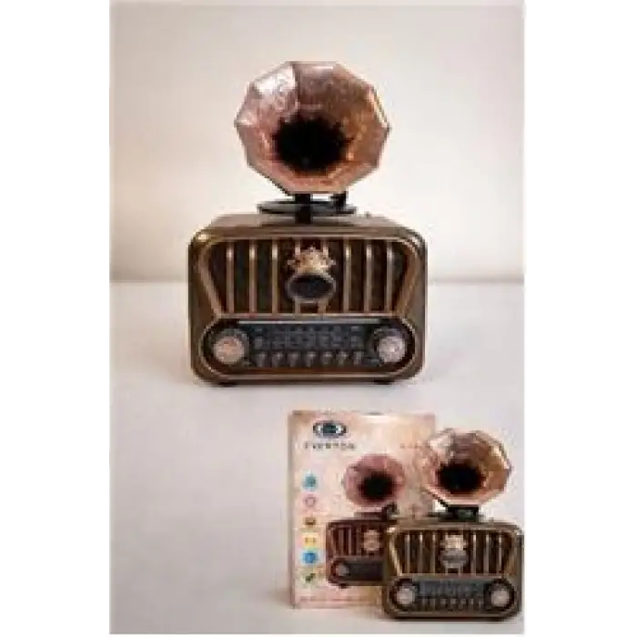 Everton RT-605 Şarjlı,  Nostaljik Radyo( Bluetooth-USB-SD-FM)