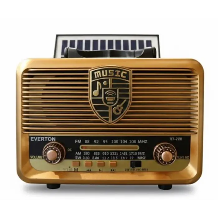 Everton RT-720 Bluetooth-USB-SD-FM Nostaljik Radyo (KDO)