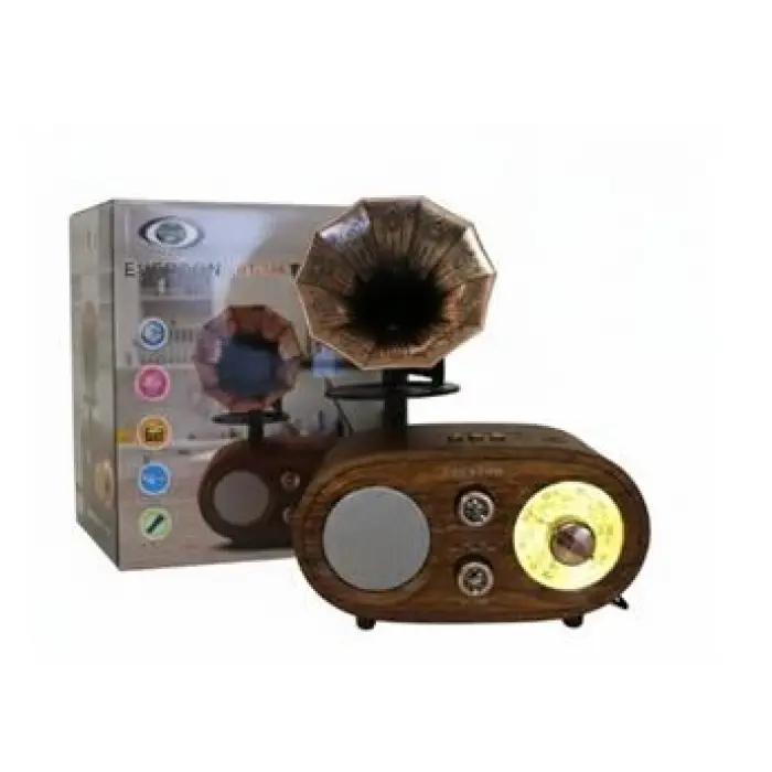 Everton Rt-746  Bluetooth Fm-Usb-Tf-Aux  Şarjlı Nostaljik Radyo