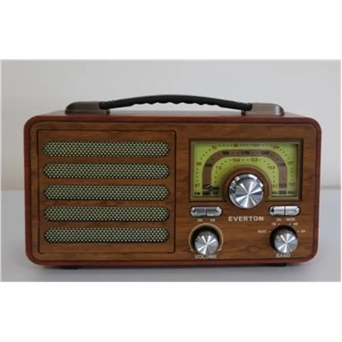 Everton Rt-755 Bluetooth Fm-Usb-Tf-Aux Şarjlı Nostaljik Radyo