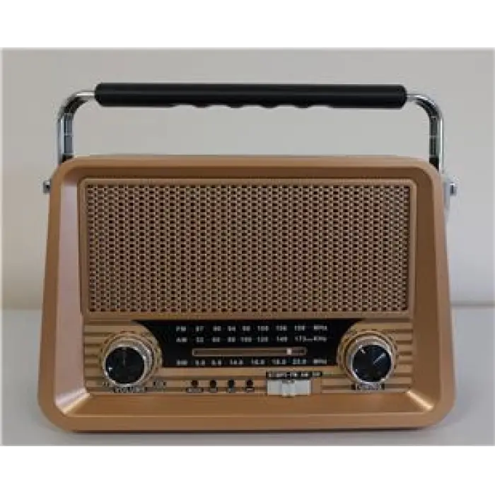 Everton Rt-756  Bluetooth Fm-Usb-Tf-Aux Şarjlı Nostaljik Radyo