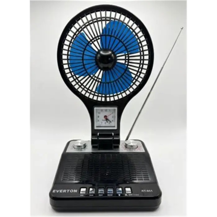 EVERTON RT-951  Bluetooth Fm-Usb-Tf-Aux Şarjlı, Fanlı  Nostaljik Radyo