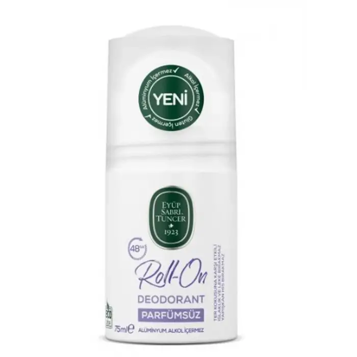 Eyüp Sabri Tuncer Roll-on Deodorant -Parfümsüz 75ml (KDO)