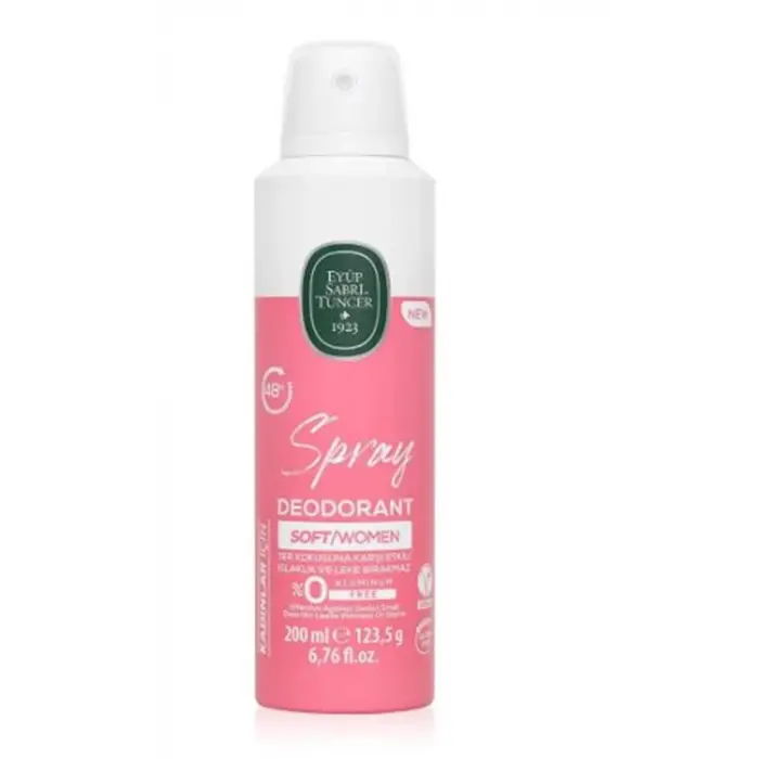Eyüp Sabri Tuncer Soft - Kadın Sprey Deodorant 200 ml
