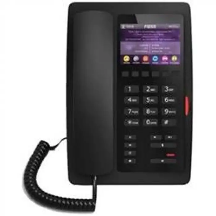 Fanvil H5 Renkli Ekran PoE Ip Masaüstü Siyah Telefon