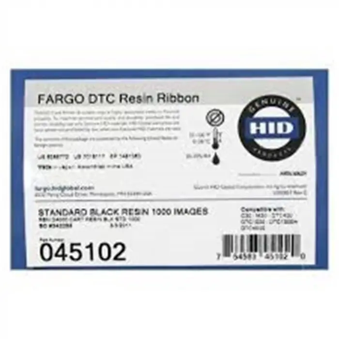 Fargo 045102 DTC1000 Siyah Ribon