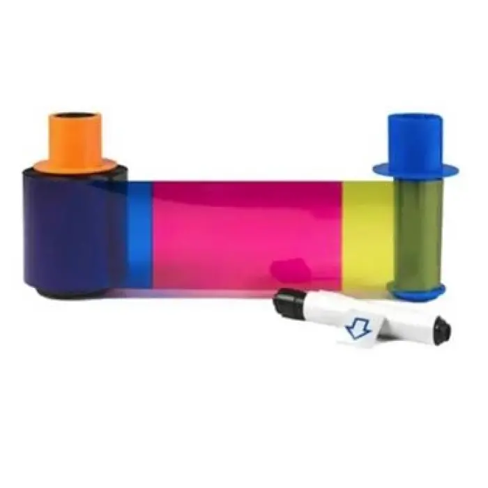 Fargo 045630 DTC1500 YMCk Renkli Ribbon 700 Renkli Baskı