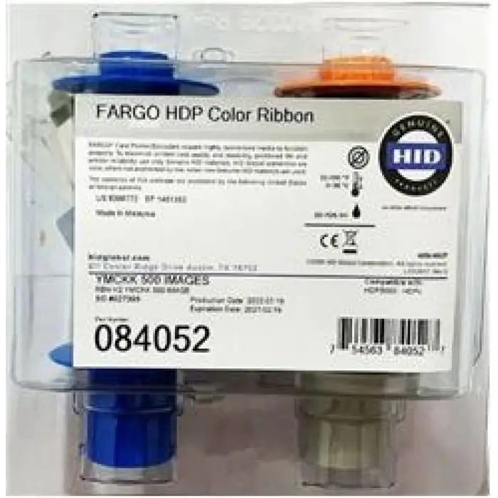 Fargo 084052 Hdp5000 Ymckk (500 İmages) (KDO)