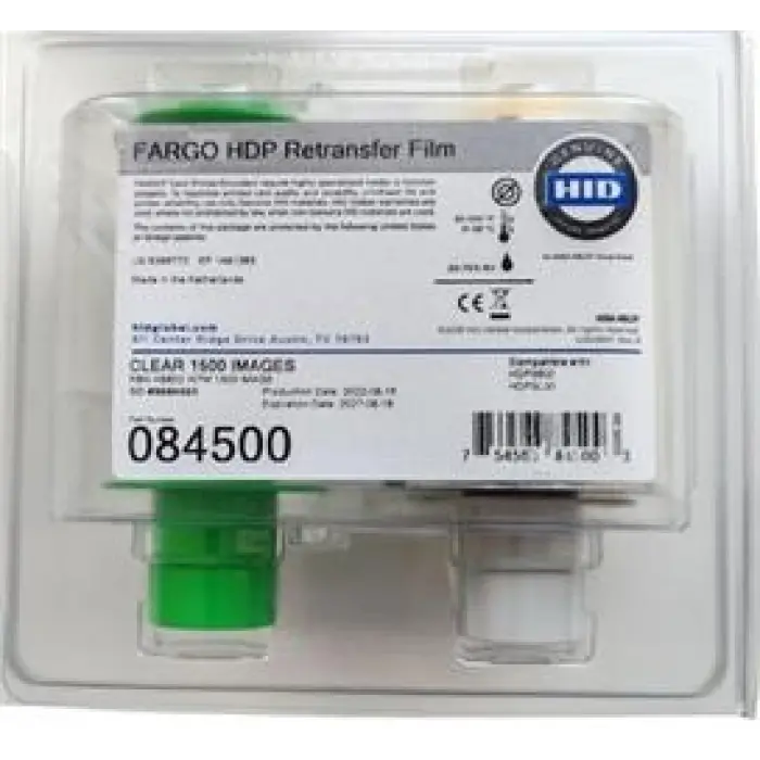 Fargo 084500 Transfer Film Ribbon HDP5000   1500 baskı