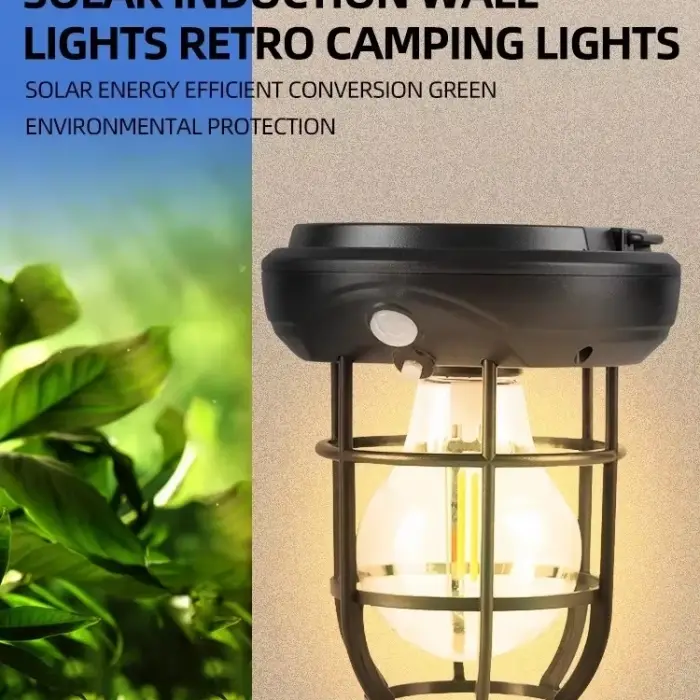 Fithome Or-t66 Hareket Sensörlü Su Geçirmez Solar Bahçe Aydınlatma Duvar Lambası