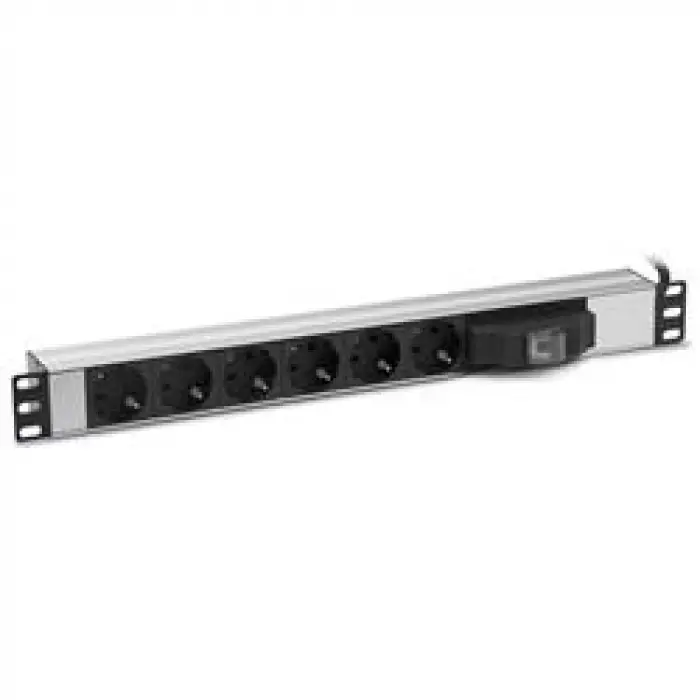 Formrack F082PR6SA 6 lı 19 sigortalı priz