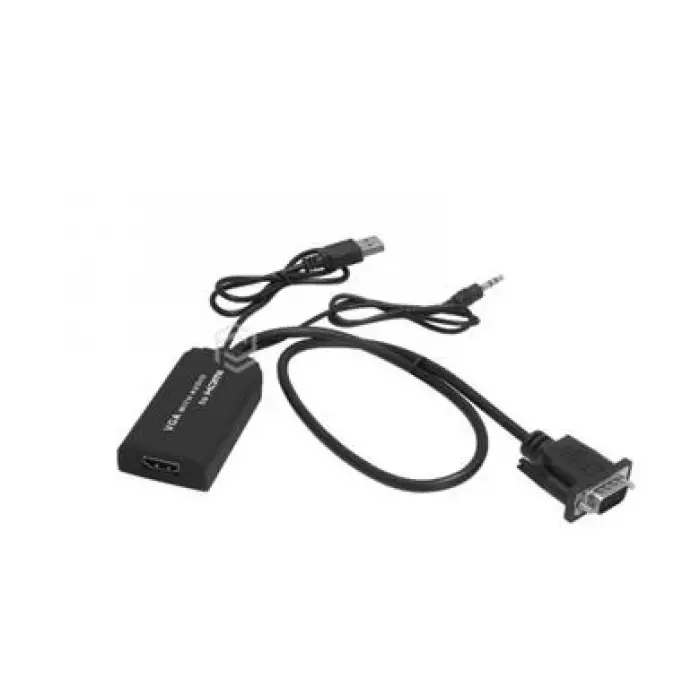 Frisby FA-6676C Analog VGA ve SES - Dijital HDMI Aktif Dönüştürücü