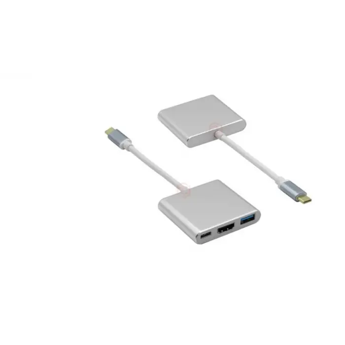 Frisby FA-7656TC Type-C - HDMI + USB 3.0 Adaptör + PD Şarj (KDO)