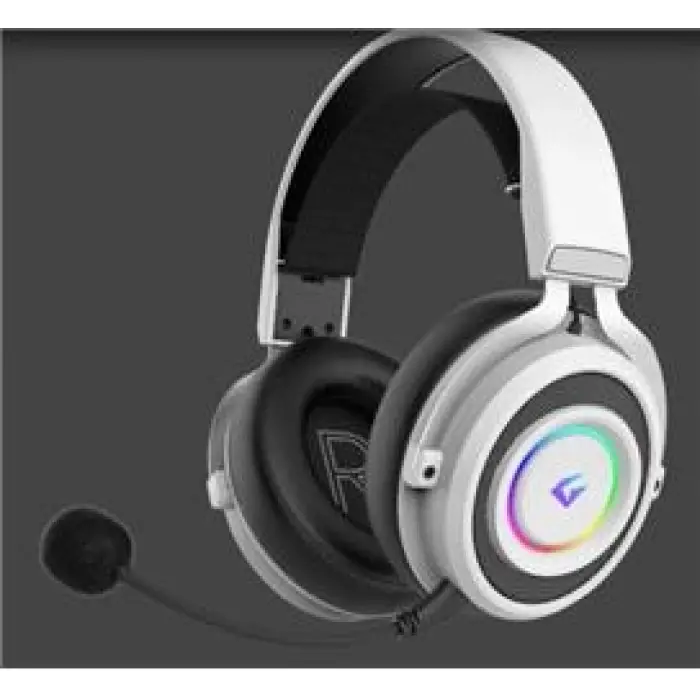 Gameagle GE2010 Step Hunter S1 RGB  Kablosuz Mikrofonlu Oyuncu Kulaklığı Beyaz