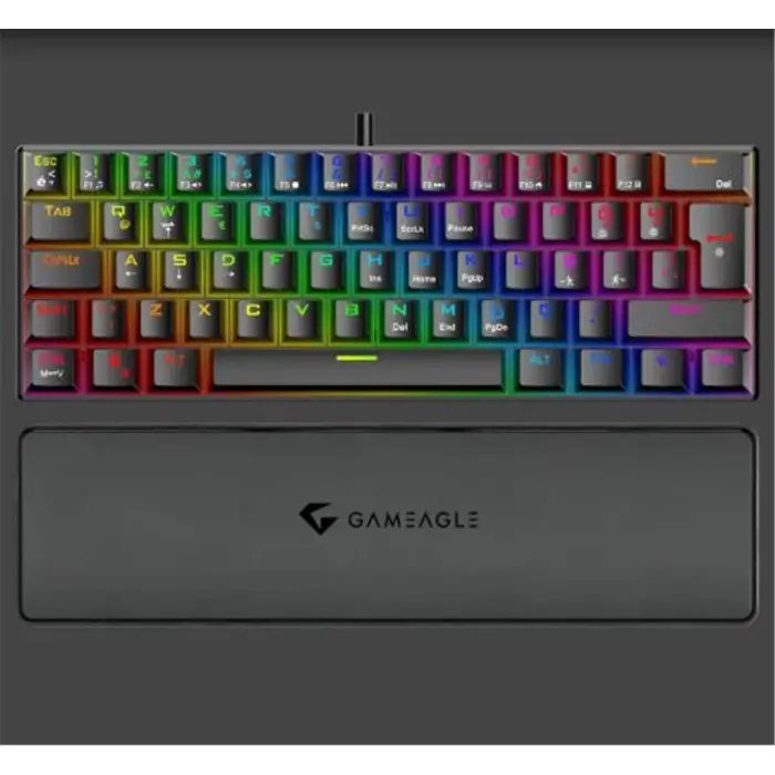 Gameagle GE2020 Helıos RGB Kablolu Tr Layout Mekanik Siyah Oyuncu Klavyesi