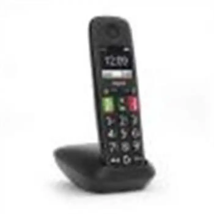 Gigaset E290 Geniş Ekran Siyah Telsiz Dect Telefon (KDO)