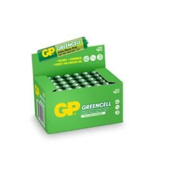 Gp Greencell R03 AAA Boy Çinko İnce Kalem Pil 40lı Paket GP24G-2S2