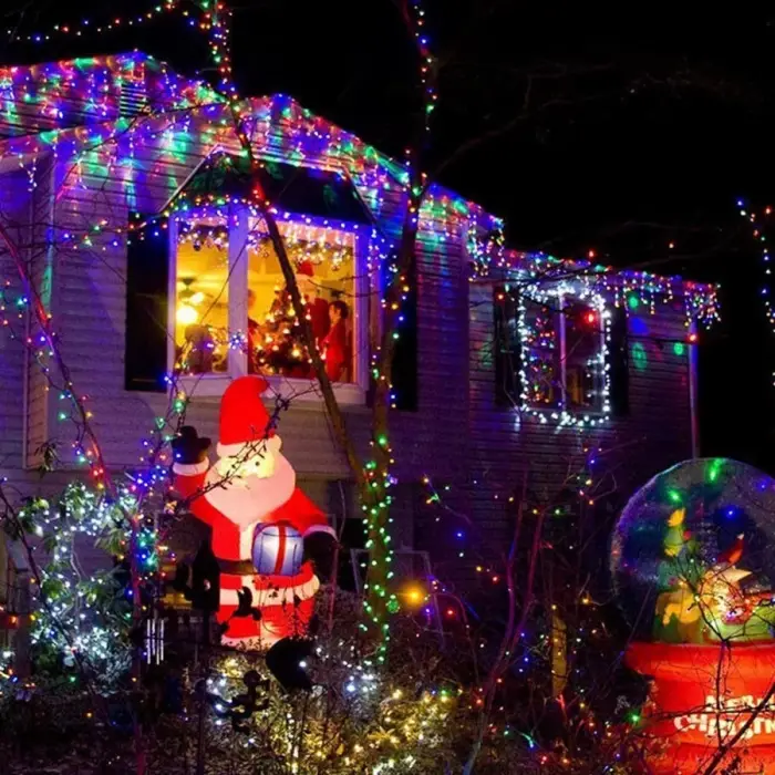 Greyder Gd967 Şerit Pilli Aydınlatma 5 Metre 50 Adet Rgb Peri Led