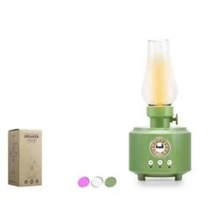 Hadron C210 Bluetooth Nostalji Gaz Lambası Speaker100-100-200MM (KDO)