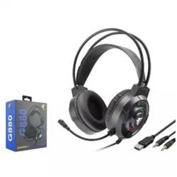 Hadron G880 Gaming Kulaklık 2-3.5Mm + Usb Siyah