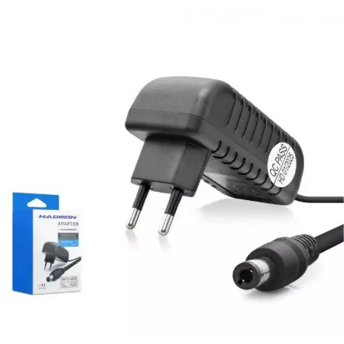 Hadron Hd767 Modem Adaptörü 12V 1A 5.5-2.5 Siyah (KDO)