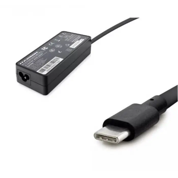 Hadron HD8870 APPLE - ASUS - DELL - HP - LENOVO Uyumlu 20V 4.5A 90W Laptop Adaptörü (Type-C) Siyah (KDO)