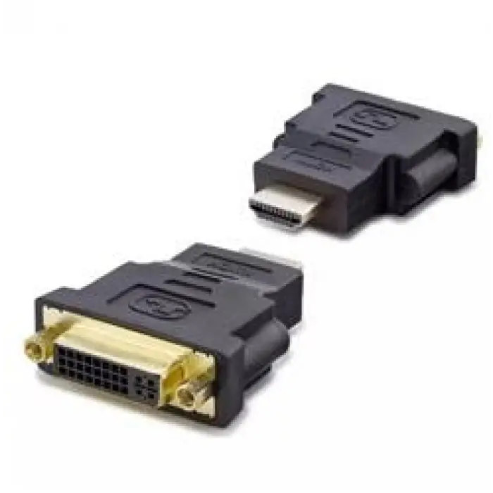HADRON HDX1255 HDMI (M) TO DVI (F) ADAPTÖR 24+5 SİYAH (KDO)