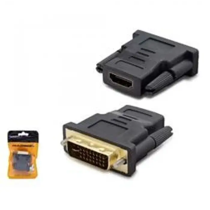 HADRON HDX1260 DVI (M) TO HDMI (F) ADAPTÖR 24+5 SİYAH (KDO)