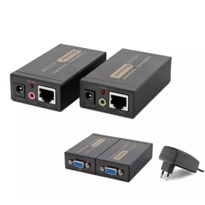 Hadron Hdx1318 100M Vga + Audio Extender 1920×1440 @ 60Hz  Siyah (KDO)
