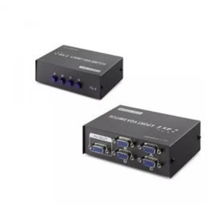 Hadron Hdx1329 4 Port Vga Switch 54Mhz 4Giriş 1Çıkış
