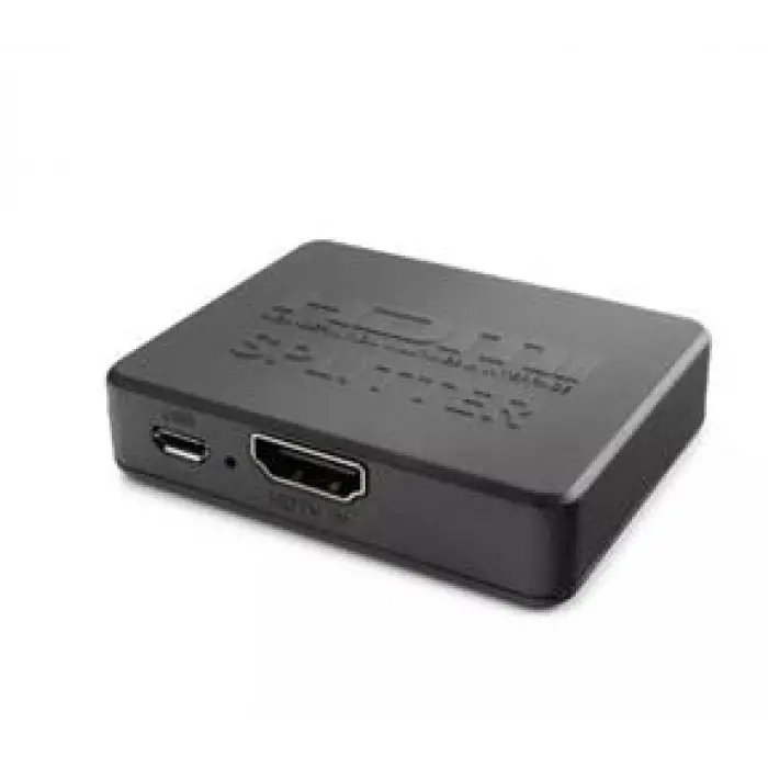 Hadron Hdx1371 2Port Splitter 4K-20 With Usb Power Cable (KDO)