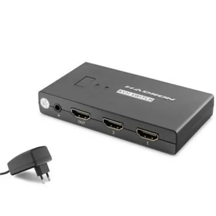Hadron Hdx1373 2 Port + 4-  Hdmi Kvm Switch Usb Hdmi Kablolu Siyah (KDO)