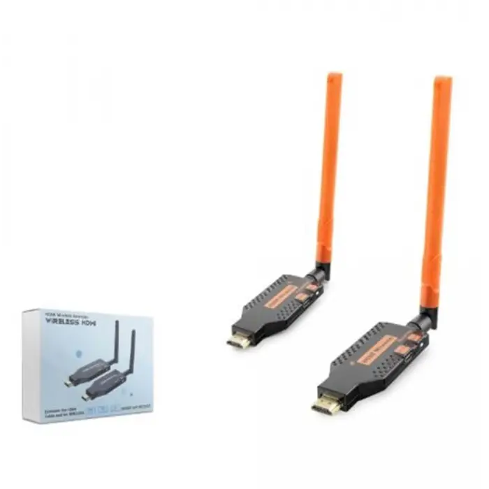 HADRON HDX1382 Kablosuz HDMI Görüntü Aktarım Seti 1080p 150 m Siyah (KDO)