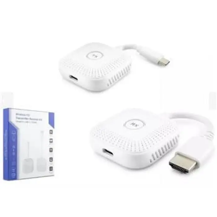 Hadron HDX1385 50mt Type-C Tx - Hdmi Rx Extender Kablosuz 1080p (Tv-Tablet-Projektör) (KDO)