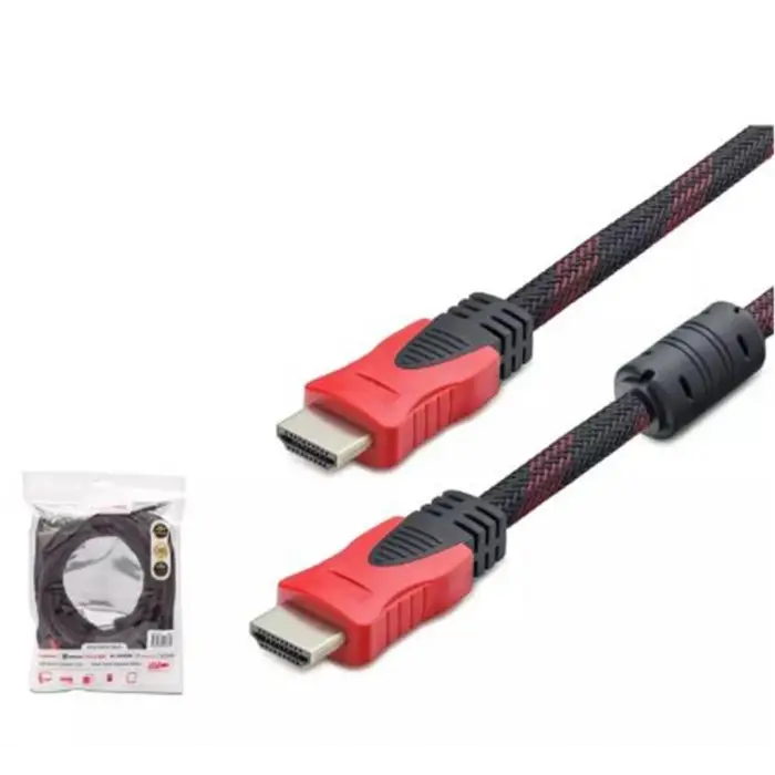 Hadron Hdx2011 20M   Hdmi Kablo Örgülü Siyah (KDO)