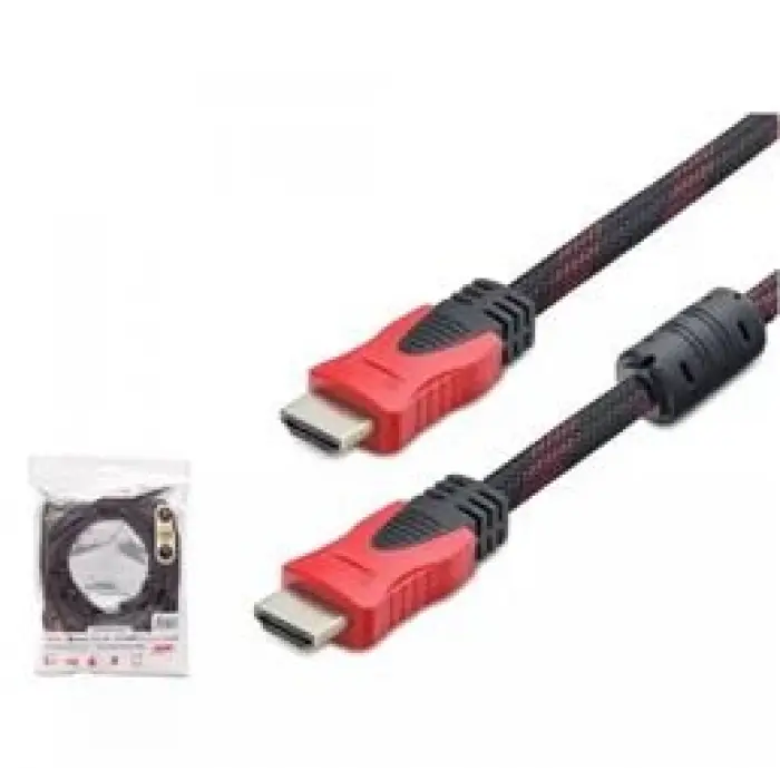 Hadron Hdx2017 10M   Hdmi Kablo Örgülü Siyah
